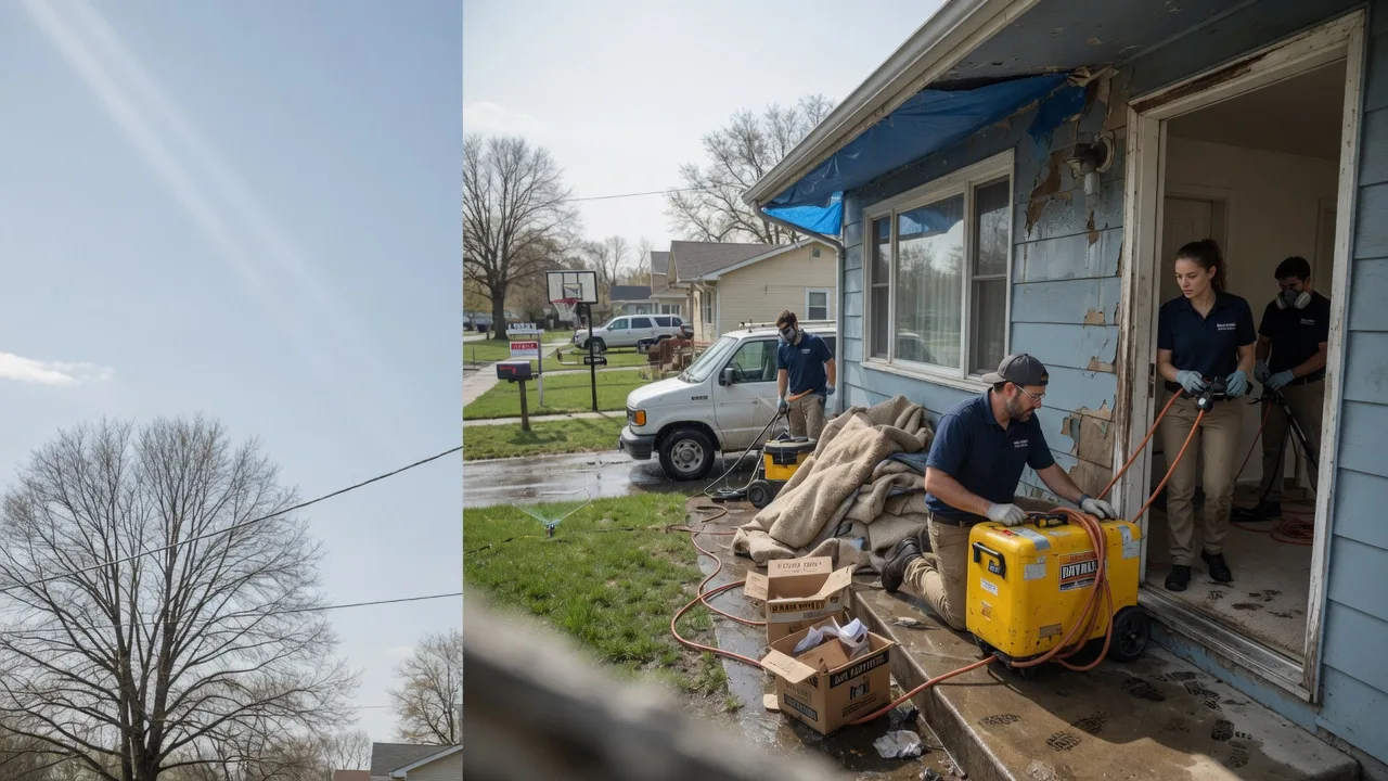 Basement Flood Cleanup in Franklin, ID near me
